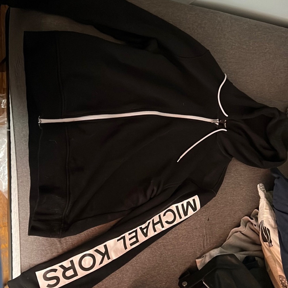 Michael Kors Zip Up Sweater